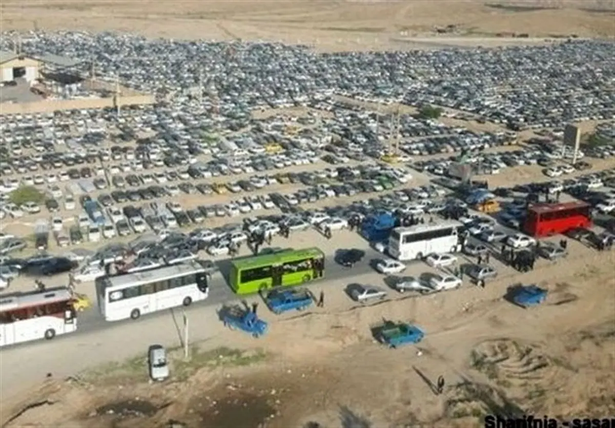 ۱۰۰ هزار خودرو در شهرستان مهران پارک شده است