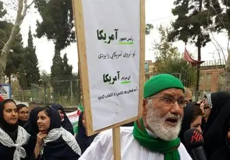 "سقای راهپیمایی‌ها" هم۱۳ آبانی شد + تصویر