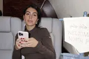 جورجینا تماشاگر بازی رونالدوی کوچک