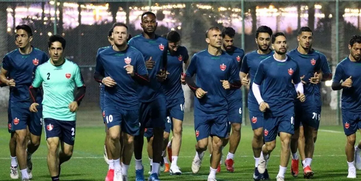 تمرین امروز پرسپولیسی ها در محوطه هتل/ عکس
