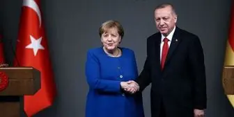 گفت‌وگوی تلفنی مرکل و اردوغان درباره مسائل امنیتی خاورمیانه