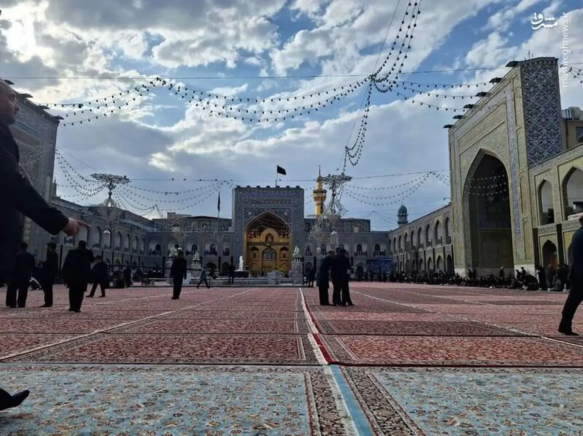صحن آزادی در انتظار خادم الرضا +عکس