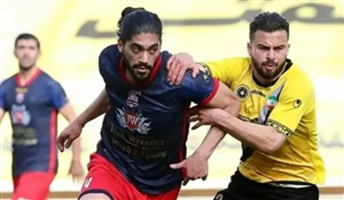 برد سپاهان مقابل نساجی مازندران در بازی تدارکاتی