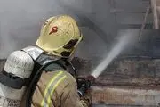 آتش سوزی در ساختمان مسکونی به علت استفاده از پیک‌نیکی در بالکن