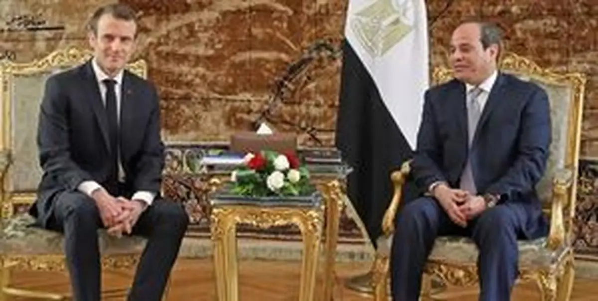 السیسی در دیدار با ماکرون درباره حماس چه گفت؟