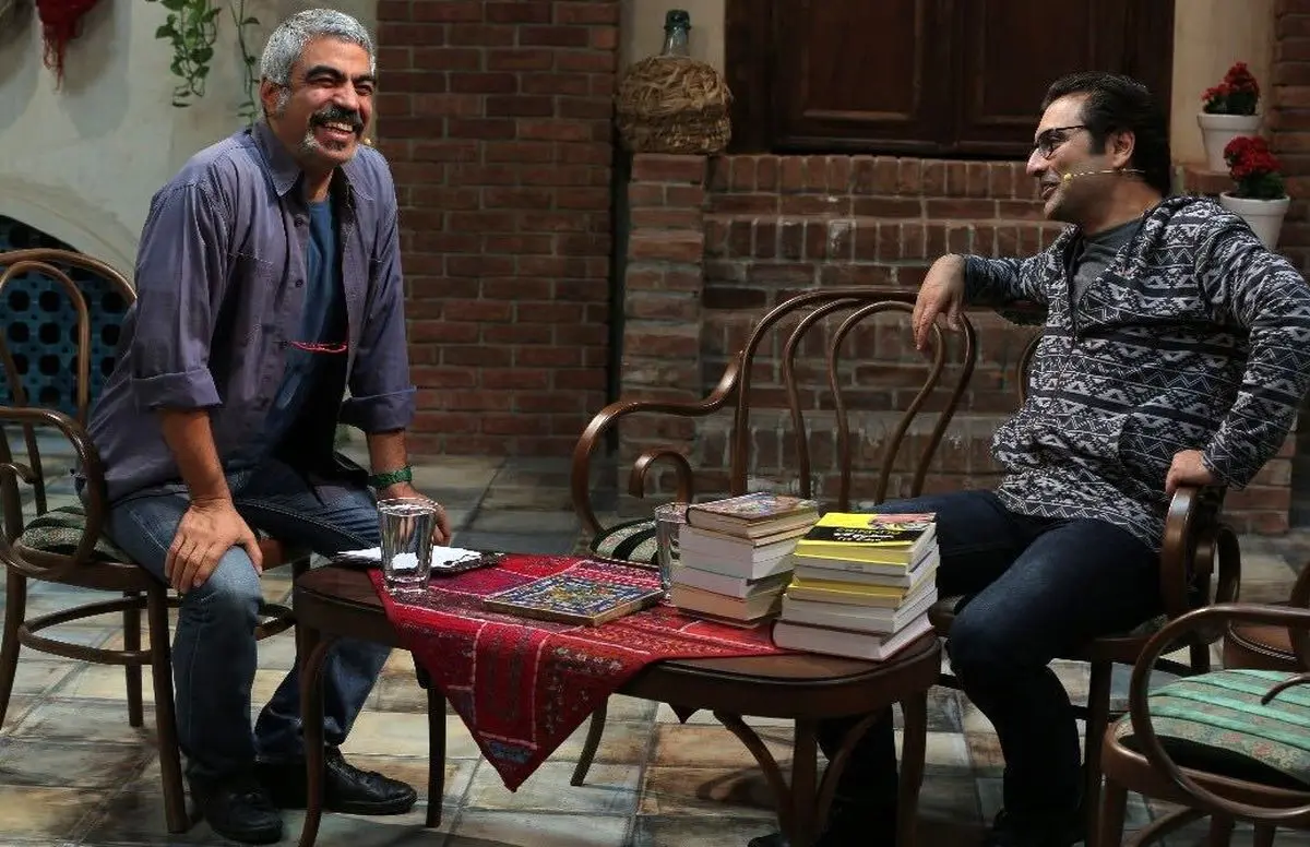 امین زندگانی مهمان امشب «کتابباز»/ عکس