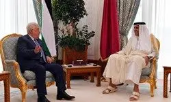 در دیدار محمود عباس و امیر قطر چه گذشت؟