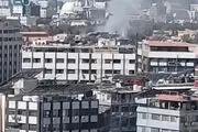 انفجار نزدیک هتل محل اقامت ماکرون در دمشق