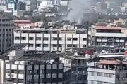 انفجار نزدیک هتل محل اقامت ماکرون در دمشق