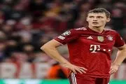 تست کرونای مدافع بایرن مونیخ مثبت شد
