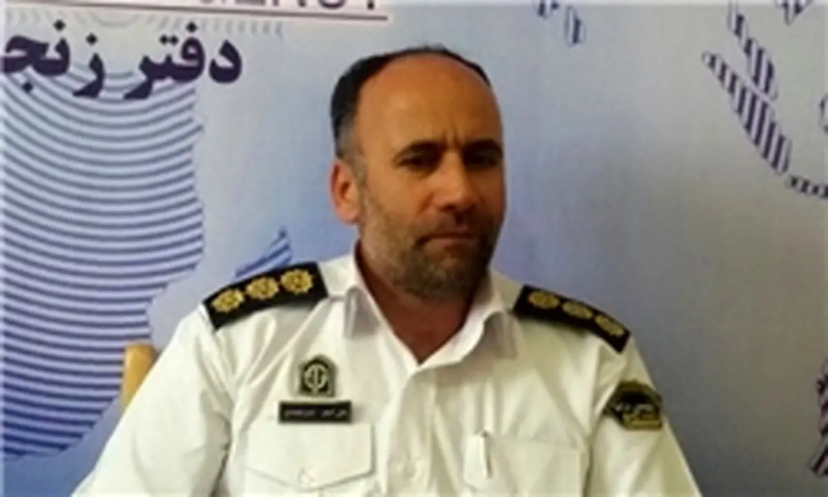 تصادف محور خدابنده جان راکب موتورسیکلت را گرفت