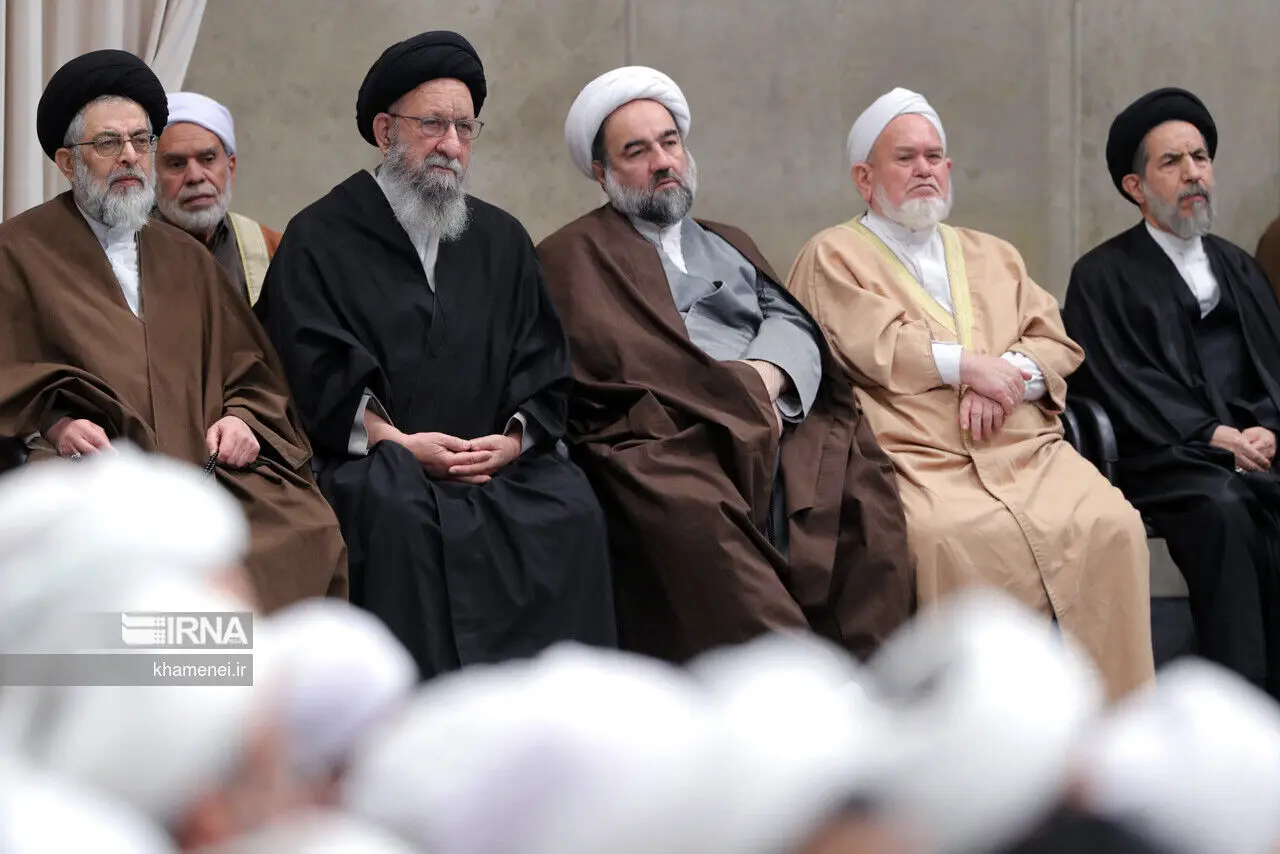 دیدار رهبر معظم انقلاب با ائمه جمعه سراسر کشور/ گزارش تصویری