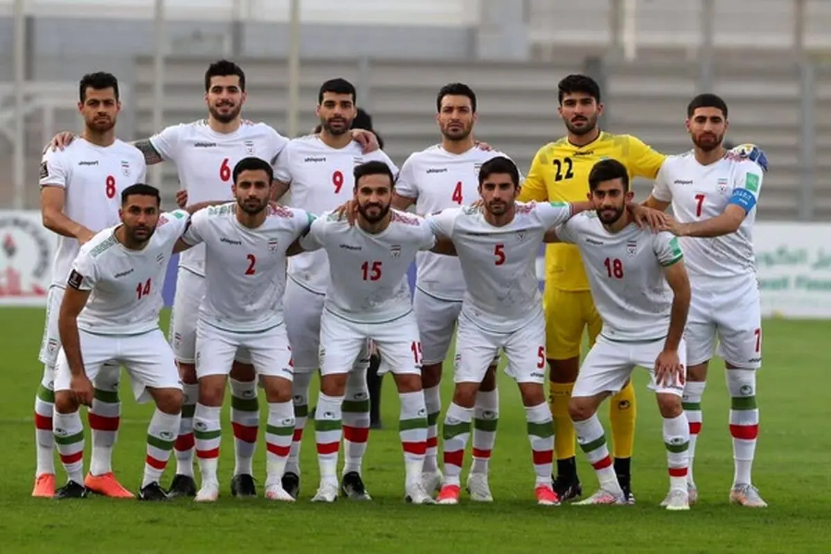 لباس تیم ملی ایران در بازی مقابل عراق