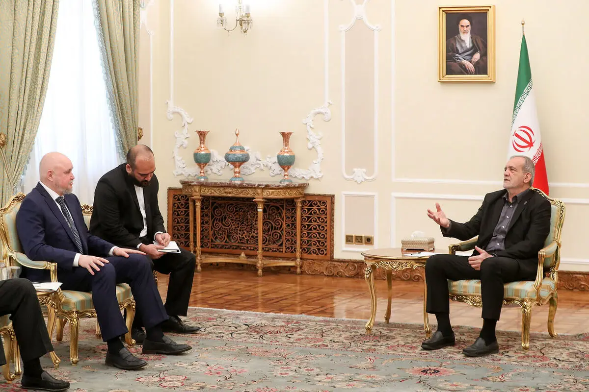 جزئیات پیام مهم پوتین به پزشکیان