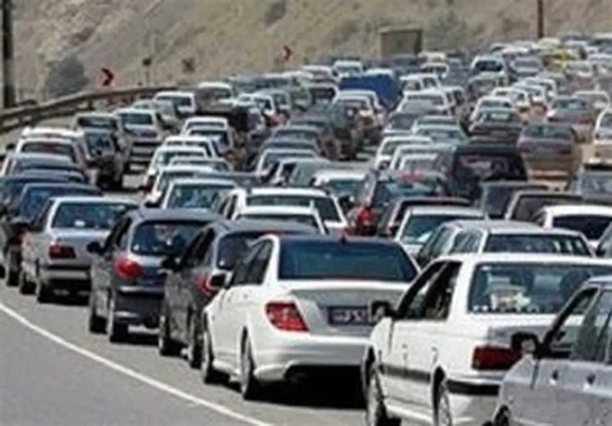 ترافیک سنگین در جاده‌های شمال