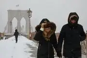 
مرگ ۱۳ آمریکایی در اثر سرما
