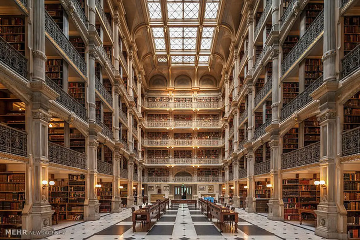 عظیم ترین کتابخانه های جهان / تصاویر