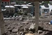 خسارات سیل در روستای «گزانه»/ گزارش تصویری