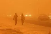 توفان گرد و غبار عراق را درنوردید+فیلم