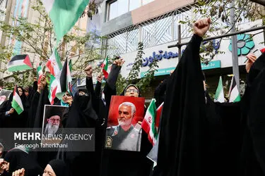 راهپیمایی یوم الله ۱۳ آبان در تهران/گزارش تصویری
