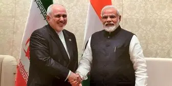 ظریف با نخست‌وزیر هند دیدار کرد