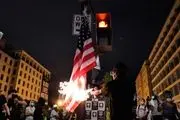 واکنش ترامپ علیه آتش‌زنندگان پرچم آمریکا 

