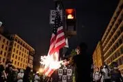 واکنش ترامپ علیه آتش‌زنندگان پرچم آمریکا 

