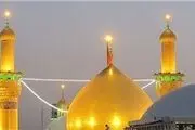 طرح ترفیع گنبد حرم حضرت سیدالشهدا(ع) در آستانه عید غدیر