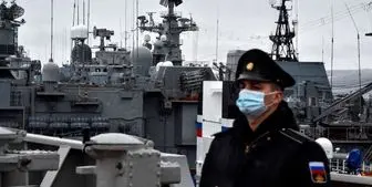 رزمایش نیروی دریایی روسیه در «دریای سیاه» 