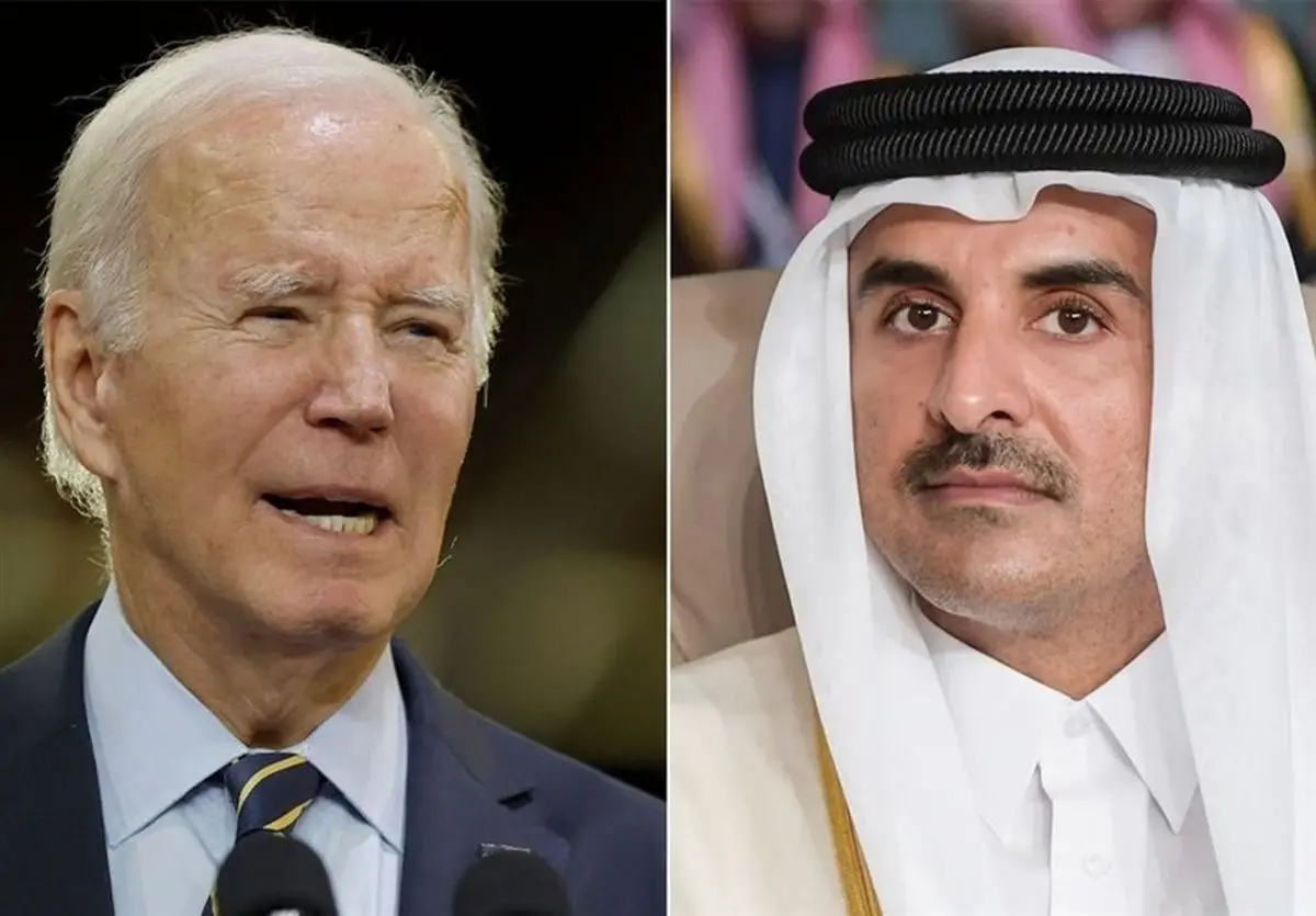 بایدن: با مصر و قطر درباره آتش بس غزه همکاری میکنیم
