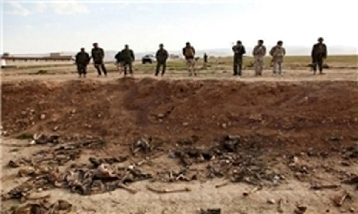 کشف یک گور دسته جمعی در تدمر