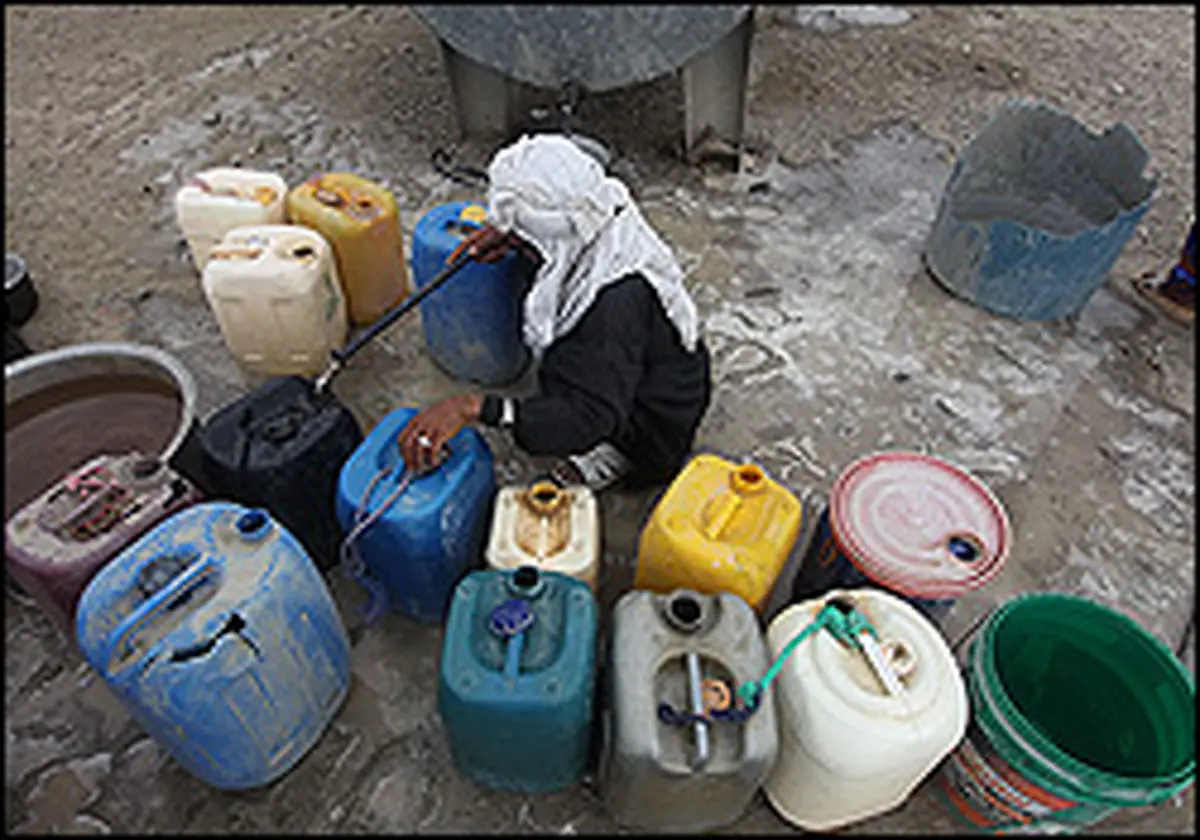 بی آبی در گرمای ۵۰ درجه ای