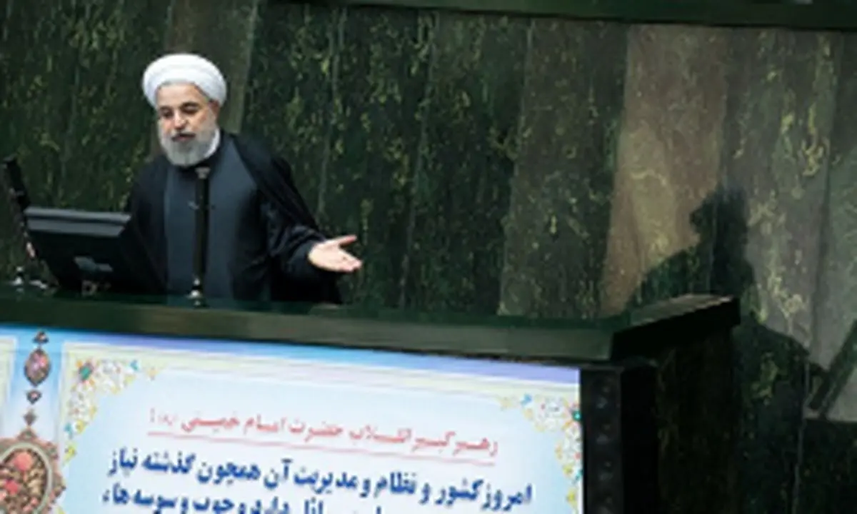 حواشی رأی اعتماد به وزرای پیشنهادی/ ازدحام نمایندگان هنگام ورود روحانی