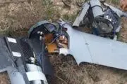 انهدام پهباد آمریکایی در الانبار عراق+عکس