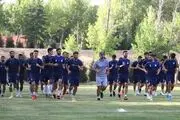 حضور اهالی رسانه در تمرین فردای آبی پوشان