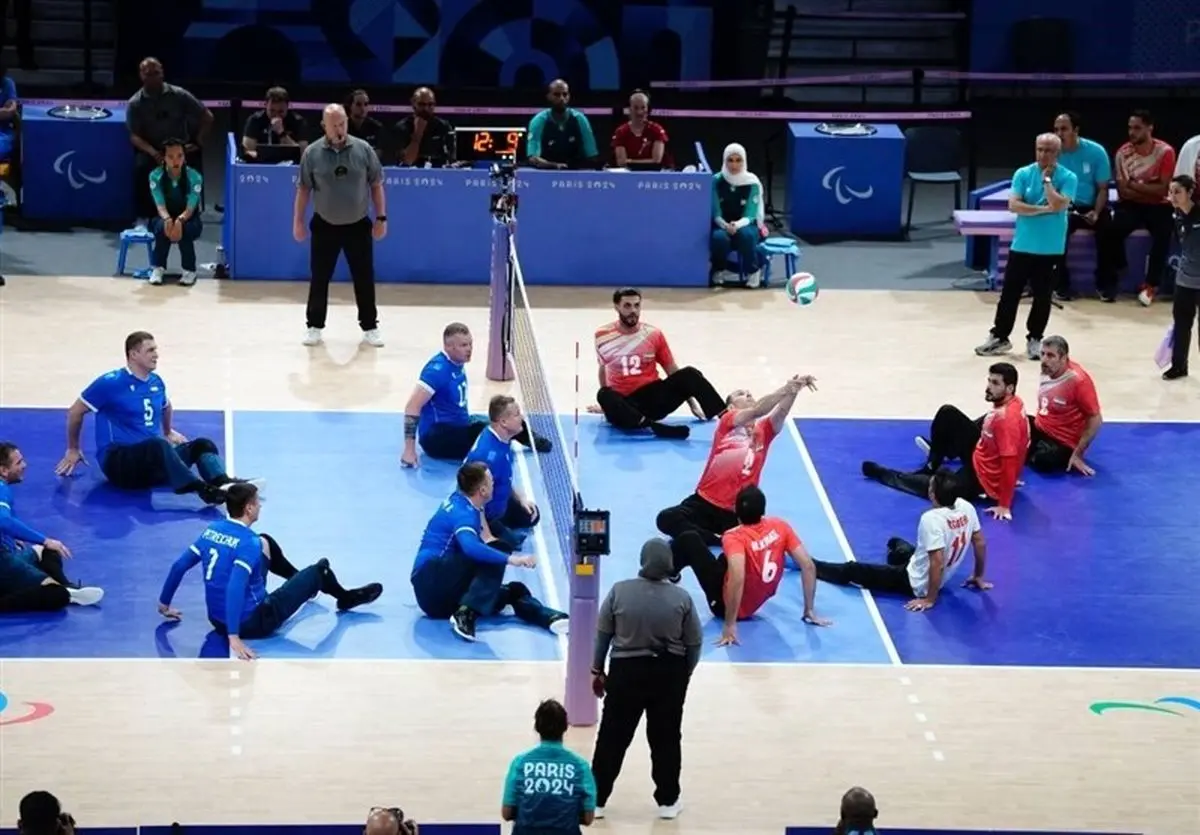 اردوی تدارکاتی مشترک تیم‌های ملی والیبال نشسته ایران و روسیه برگزار شد