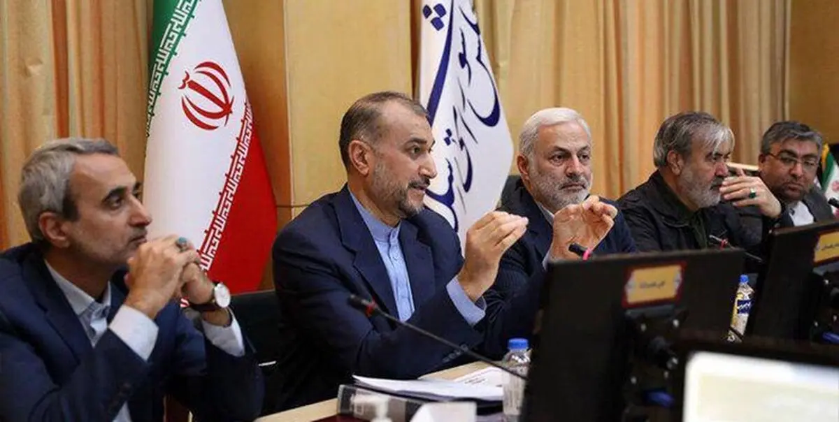  حضور امیرعبداللهیان در جلسه کمیسیون امنیت ملی مجلس 