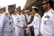 مراسم استقبال از چهل و یکمین ناوگروه ارتش از ماموریت آب های آزاد