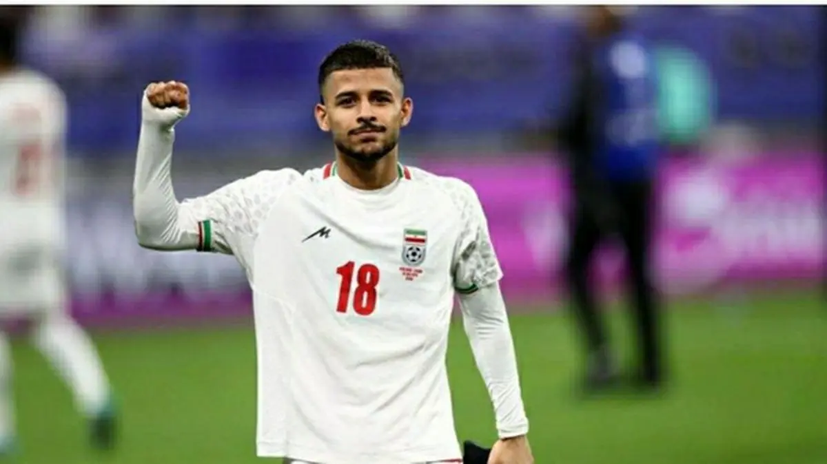 گل فوق العاده مهدی قائدی با گزارش هیجان انگیز عربی