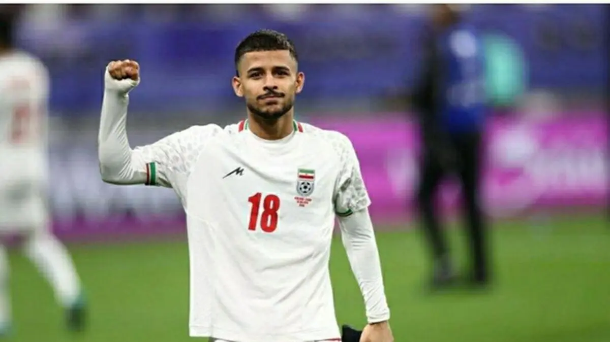 گل فوق العاده مهدی قائدی با گزارش هیجان انگیز عربی