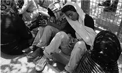 جمع‌آوری زنان کارتن‌خواب در هرندی