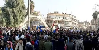 تجمع هزاران نفر در «الحسکه» سوریه علیه اشغالگری و جرایم ترکیه