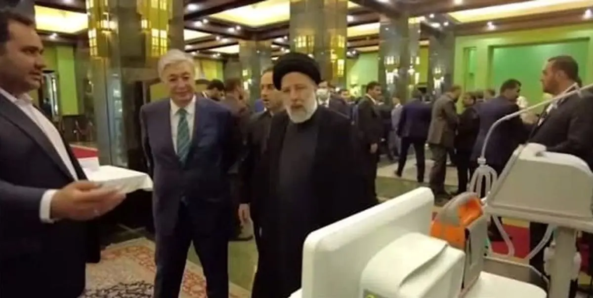 بازدید رئیسجمهور قزاقستان از دستاوردهای دانشبنیان ایرانی+ فیلم