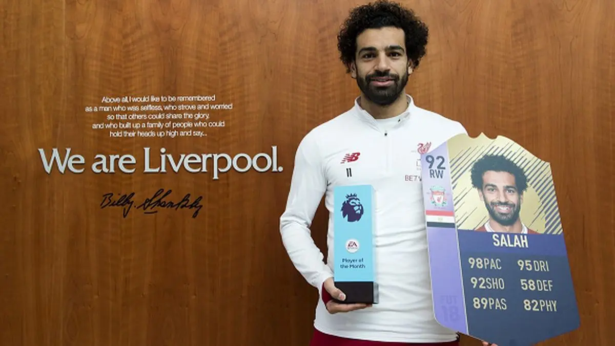 محمد صلاح بهترین بازیکن ماه لیگ جزیره شد