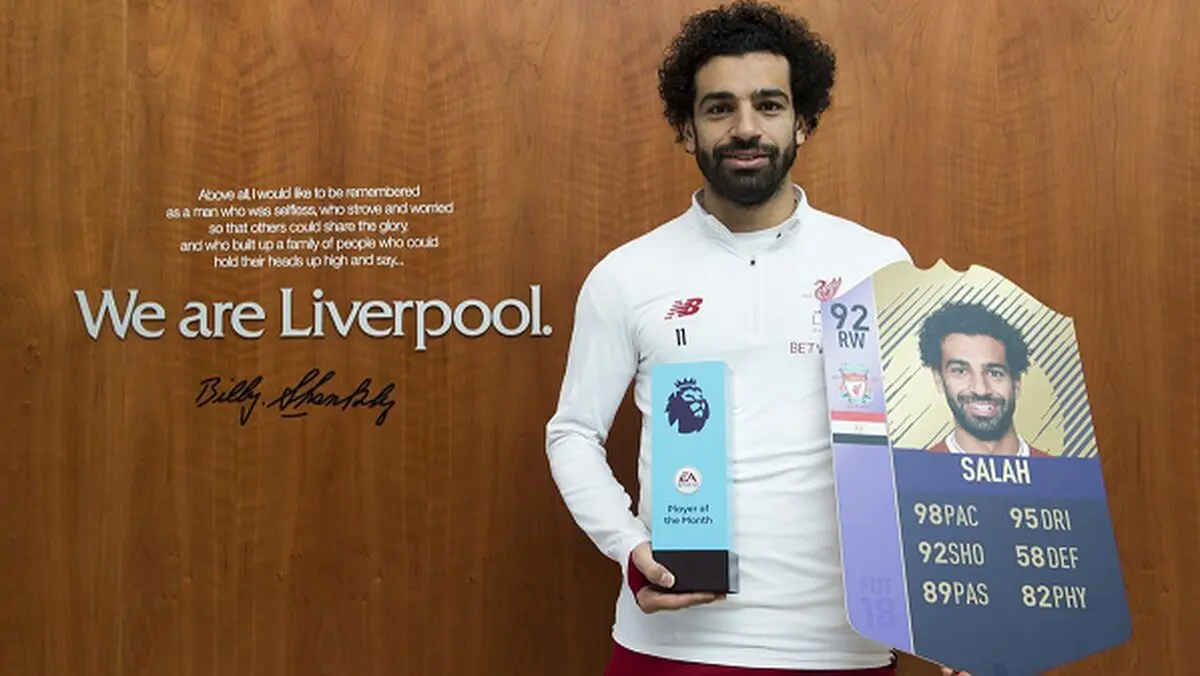 محمد صلاح بهترین بازیکن ماه لیگ جزیره شد