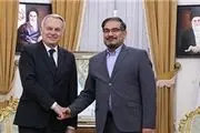 وزیر خارجه فرانسه با شمخانی  دیدار و گفت وگو کرد