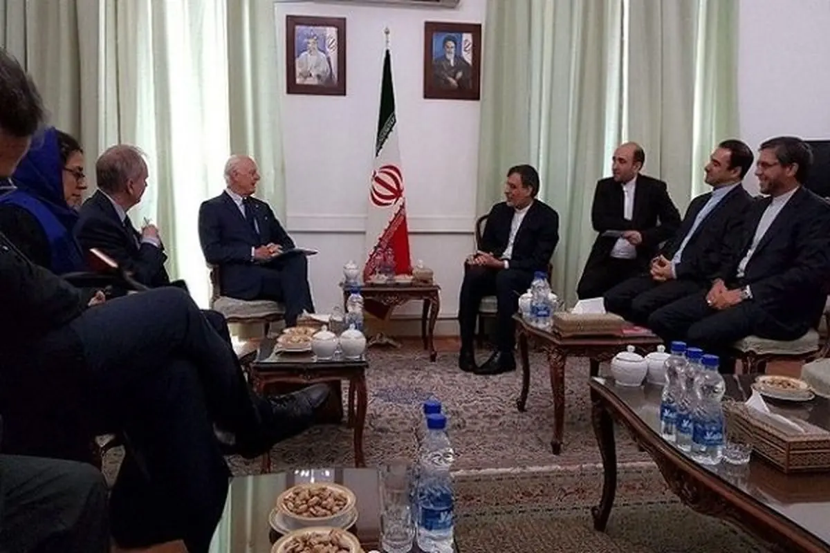 دیدار دیمیستورا با جابری انصاری