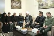دلجویی امام جمعه کرمان از بازماندگان تشییع شهدای مقاومت