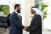 جولانی با بن‌زاید دیدار کرد +عکس