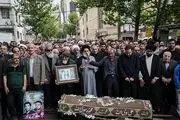 مراسم تشییع پیکر مادر شهیدان طهرانی مقدم/  گزارش تصویری